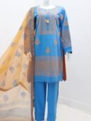 Pure Lawn Stuff Table Print Design 3 Pieces