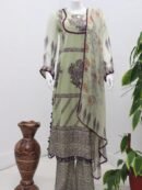 Pure Lawn Stuff Table Print Design 3 Pieces