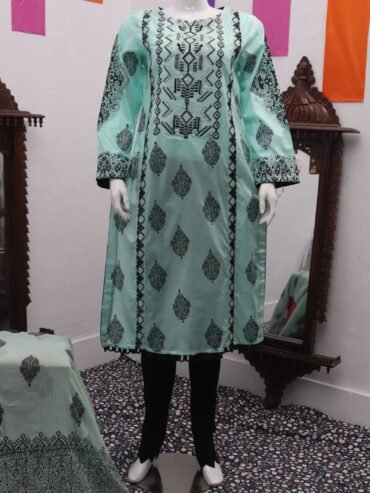 Pure Lawn Stuff Table Print Design 3 Pieces