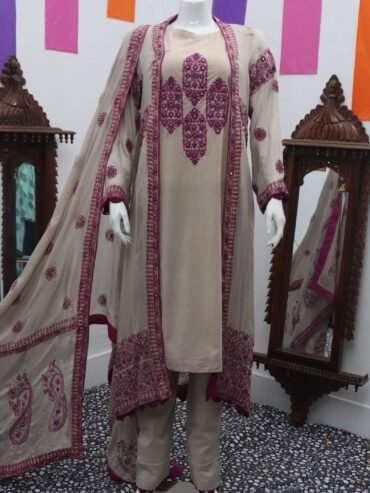 Pure Lawn Stuff Table Print Mirror & Moti Design 3 Pieces