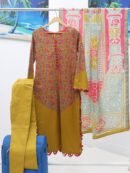 Pure Lawn Stuff Table Print Design 3 Pieces