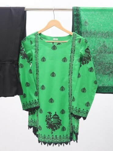 Pure Lawn Stuff Table Print Design 3 Pieces