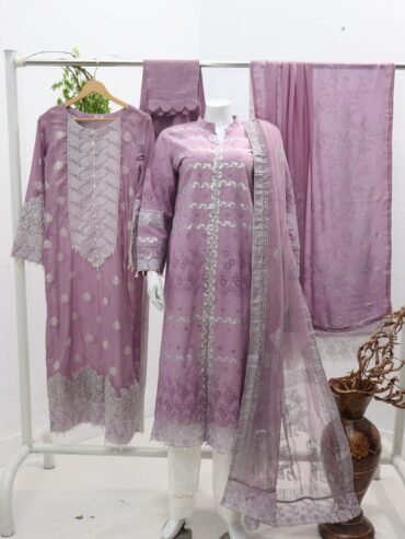 Pure Lawn Stuff Table Print Design 3 pieces