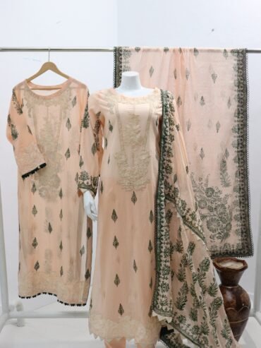 Pure Lawn Stuff Table Print Design 3 Pieces