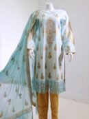 Pure Lawn Stuff Table Print Design 3 Pieces