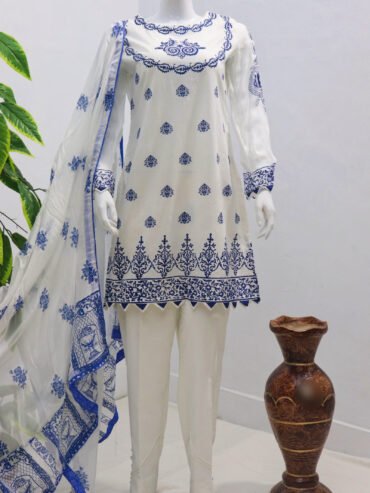 Pure Lawn Stuff Table Print Design 3 pieces