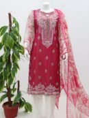 Pure Lawn Stuff Table print & Mirror Design 3 Pieces