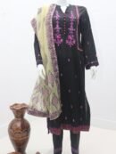 Pure Lawn Stuff Embroidery Design 3 Pieces