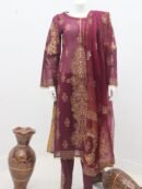 Pure Lawn Stuff Table Print Design 3 Pieces