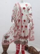 Pure Lawn Stuff Table Print Design 3 Pieces