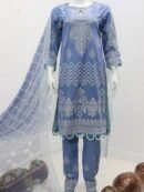 Pure Lawn Stuff Table Print Design 3 Pieces