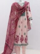 Pure Lawn Stuff Block Print Design 3 Pieces