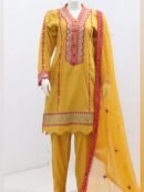 Pure Lawn Stuff Embroidery & Mrrior Design 3 piece